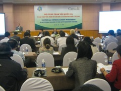 Tham vấn quốc gia về các thách thức trong thể chế quản lý an toàn thực phẩm ở Việt Nam